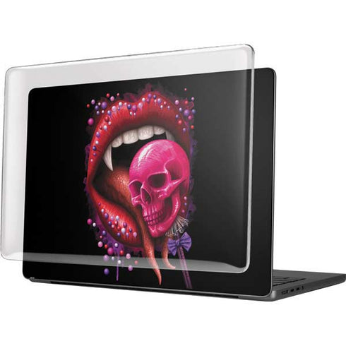 Vampire Skull Lollypop by Sarah Richter MacBook Pro 14in (2021-24) Case plus Skin